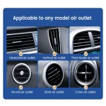 Universal Gravity Car Phone Holder Air Vent Mount Mobile Support for iPhone 13/12 Xiaomi - Automotive GPS Stand 4