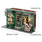 Magical Doll House Wooden Miniature DIY Assembly Building Model Kit Production of Small Room Toys Decorations with Furniture 6