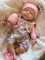 OtardDolls 13 Inch Pascale Soft Silicone Girl Bebe Newborn Baby реборн For Birthday Gifts Handmade Newborn Baby Doll 4
