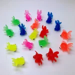 Children's Water Toy Soft Rubber Marine Life Buoy Goldfish Net Fishing Model Swimming Bathtub Holiday Gift 5