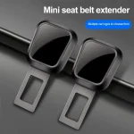 Seat Belt Extender for Tesla & Porsche – Deep Insert Buckle with Secure Lock, 1 or 2 Pack 2