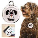 Anti-Lost GPS Tracker Locator Finder Bluetooth-compatible GPS Tracking Device Real-Time Global Location Tracker for Dogs Cats 4