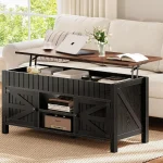 Lift Top Coffee Table with Storage - White Coffee Tables for Living Room 6