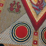 1pc 6 yards Fabric 5.48meter African Wax Fabric,Ghana Kente Design African Printed Wax Fabric Nigeria Ankara Kitenge Pagnes 5