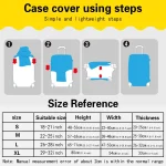 Suitcase Covers Travel Luggage Case Dust Cover Dust Chest Series 18-28 Sizes Wear Resistant Multiple Style Options 2024 2