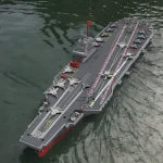 S19 RC Aircraft Carrier Warship Remote Control High Speed Ship Dual Motor Model DIY Assembly Kits Kids Toys Boy Christmas Gift 6