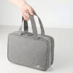 Travel Waterproof Folding Dry and Wet Separation Toiletry Bag Cosmetic Storage Bag Large Capacity Cosmetic Bag 6