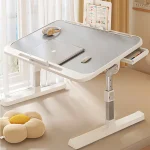 Computer Desk Bed Top Desk Adjustable Folding Simple Home Bedroom Sitting Floor Bay Window Laptop Office Small Desk Board
