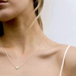 K Gold Plated Heart Necklace |Silver Plated Necklace Cute Dainty Love Pendant Necklaces for Women Gift for Girls Gift for Women 4