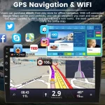 7/9/10 inch Universal Android 13 Car Radio 32G/64G Autoradio android 2 Din car radio GPS BT Central Multimedia Smart car systems 4