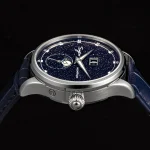 Sugess Moonphase Watch of Men 40mm Automatic Mechanical Wristwatches Seagul ST2528 Movement Stainless Steel Blue Sandstone Dial 4