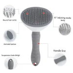 Pet Dog Brush Cat Comb Self Cleaning Pet Hair Remover Brush For Dogs Cats Grooming Tools Pets Dematting Comb Dogs Accessories 5