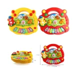 Baby Musical Toy With Animal Sound Kids Piano Keyboard Electric Flashing Music Instrument Early Educational Toys For Children 2