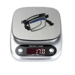 Metal Folding Reading Glasses Portable Ultra Light Anti Blue Light Lens Presbyopia Glasses Men's Rectangular Eyeglasses Eyewears 6