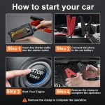 NEW Jump Starter Power Bank 6000A Portable Car Battery Starter For 12V Car Emergency Booster Starter Starting Device 6