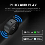 XUDA 2in1 Wireless CarPlay Adapter Android Auto AI Smart Box Car Intelligent Systems For VW Toyota Nissan Honda Ford Benz 4