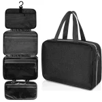 Large Hanging Hook Toiletry Bag Waterproof Folding Handbag Travel Makeup Cosmetic Razor Storage Organizer Case Bathroom Supplies 5