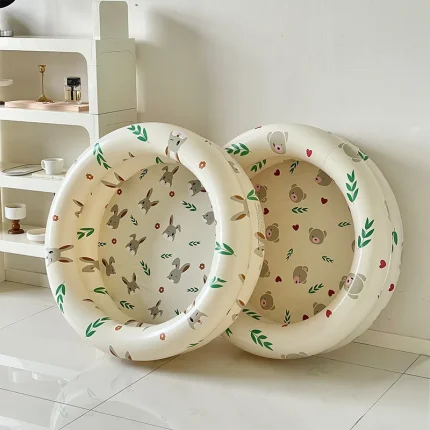Diameter 90cm Inflatable Swimming Pool Baby Toys Fshion Retro Thickened Ocean Balls Tent Toys For Children Summer Toy