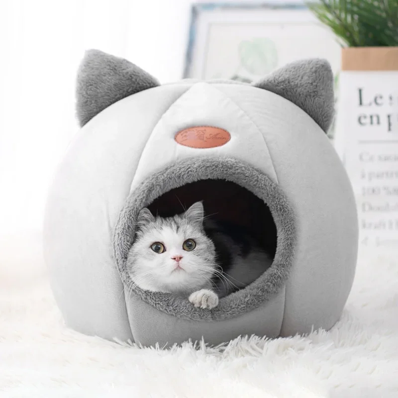 New Deep Sleep Comfort In Winter Cat Bed Iittle Mat Basket Small Dog House Products Pets Tent Cozy Cave Nest Indoor Cama Gato New Deep Sleep Comfort In Winter Cat Bed Iittle Mat Basket Small Dog House Products Pets Tent Cozy Cave Nest Indoor Cama Gato
