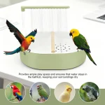 Parrot Automatic Shower Pet Bird Bath Cage Basin USB Electric Circulating Water Bird Bathtub for Lovebird Cockatiel Birds Toy 3