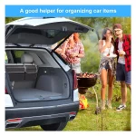 Car Trunk Organizer Backseat Storage Bag High Capacity Multi-use Oxford Car Seat Back Organizers Automobile Interior 5