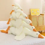 Hot 50/90/130CM Funny Goose Plush Stuffed Soft Duck Sleeping Pillow Sofa Cushion Kids Girlfriend Birthday Gift Toy 4