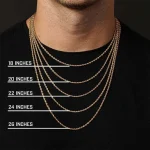 2-6MM Gold Color Twisted Rope Chain Necklace Stainless Steel Never Fade Waterproof Choker For Men Women Fashion Jewelry 2