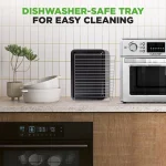 26L Electric Air Fryer Oven - 1700 Watts Countertop Rotisserie Combo 6