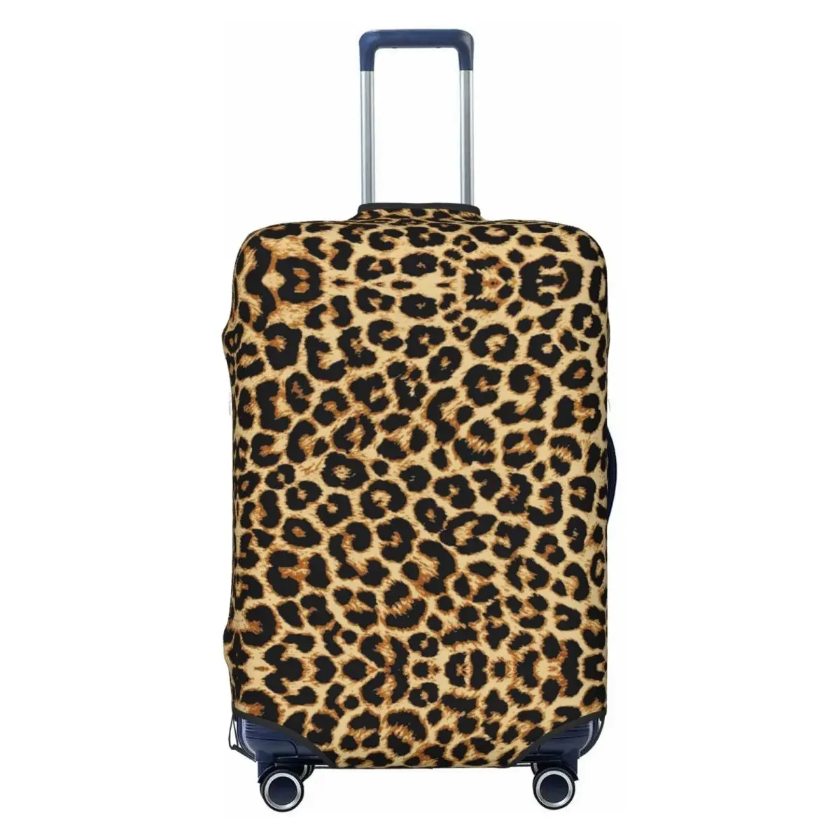 Custom Tropical Wild Animal Leopard Skin Leather Texture Suitcase Cover Washable Travel Luggage Covers for 18-32 inch Custom Tropical Wild Animal Leopard Skin Leather Texture Suitcase Cover Washable Travel Luggage Covers for 18-32 inch