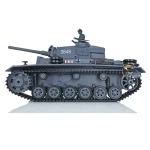 Henglong 1/16 7.0 German Panzer III L RC Tank 3848 2.4G Plastic RTR Military Collectible Hobby Vehicle for Adults 3