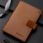Stylish Travel Passport Bag Multi-Card Card Holder Portable Multi-Function Men's Wallet 4