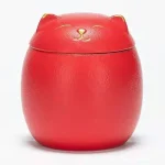 170ml Urn for Pet Ashes Cat Shape Memorial Cremation Urns-Handcrafted Black Decorative Urns for Funeral Cat urn Dog urn 5