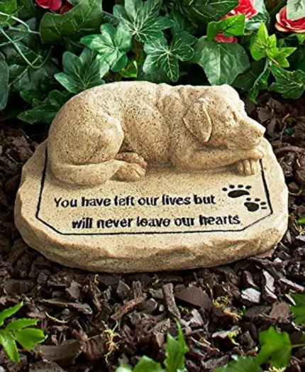 Adorable Pet Memorial Stone for Dogs - Personalized Keepsake