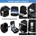 Ryanair 40x20x25 and Easyjet 45x36x20 Cabin Bag Travel Backpack Unisex Laptop Backpack Outdoor Travel Backpack Student.School 3