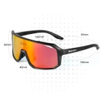 SCVCN New Cycling Glasses Bike Sunglasses Men UV400 Eyewear Outdoor Sports MTB Goggles Bicycle Women Riding Hiking Sunglasses 6