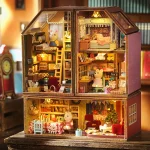 Doll House Miniature 3D Puzzle Toys For Children Handmade Assembly Models For Girls Teenagers And Boys 12+Birthday Gifts 2