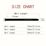 Retro Men's Belt Bohemian Style - Fashion Personalized Belt For Men Women Punk Rock Y2K Belts - For Jeans, Dresses & Casual Wear 4