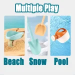 Kids Trolley Beach Toys Play Sand Water Game Sandbox Molds Castle Shovel Watering Summer Outdoor Playa Tools Sand Toys for Baby 3