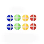 12PCS random suction cup stick target ball outdoor sport receive game throwing catch ball children parent-child interactive toy