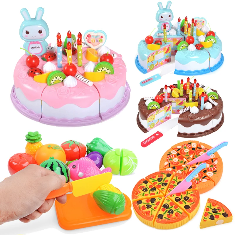 Children Pretend Goodies Play Simulated Kitchen Toys Plastic Cutting Food Kids Toy Object Cognition Boys Girl Birthday Gifts TMZ Children Pretend Goodies Play Simulated Kitchen Toys Plastic Cutting Food Kids Toy Object Cognition Boys Girl Birthday Gifts TMZ