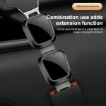 Seat Belt Extender for Tesla & Porsche – Deep Insert Buckle with Secure Lock, 1 or 2 Pack 4