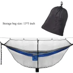 Outdoor Lightweight Travel Portable Separating Hanging Mosquito Net Bugs Net for Camping Hammock 5