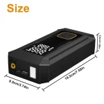 YINGBOOST Car Jump Starter with Air Pump Peak 4000A Auto Battery Booster &150PSI Tire Inflator Jump Starter with Air Compressor 6
