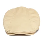 BOTVELA Twill New Flat Cap Men 100% Cotton Ivy Caps Golf Baker Boy Hat Summer Fall Newsboy Hat 2