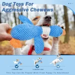 New pineapple velvet goose dog toy cat toy pet double color goose tough bite chew plush sound toy  pet supplies 3