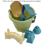 Children's Castle Sand Digging Sets Sand Scoop Summer Toy Beach Toys Sand Box for Kids Outdoor Baby Educational Interactive Gift 5
