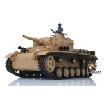 Henglong 1/16 7.0 German Panzer III H RC Tank 3849 2.4G Plastic RTR Simulation Battle Remote Control Toy for Adults Collectible 2