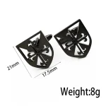 High-end Anchor Rudder Men's Cufflinks Personality Business French Shirts Cuff Links Tie Clip Lapel Pin Navy Style Gifts for Men 3