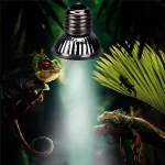 25/50/75W UVA+UVB Reptile Lamp Bulb Turtle Basking UV Light Bulbs Heating Light Full Spectrum Sunlamp for Amphibians Pets Snake 4