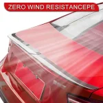 3Pcs Universal Adjustable Trunk Tail Rear Wing Spoiler For BMW For Tesla For Audi Toyota Honda KIA Hyundai Car Accessories 6